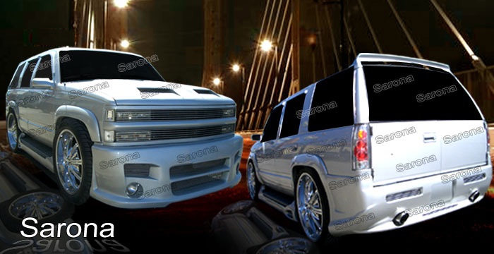 Custom Chevy Tahoe Body Kit  SUV/SAV/Crossover (1992 - 1999) - $1490.00 (Manufacturer Sarona, Part #CH-007-KT)